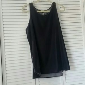 Gap velvet swing tank
